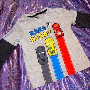 Boys Disney Cars Lightning McQueen shirt